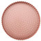 Wiltshire Rose Gold Round Quiche and Tart Pan, PFOA PTFE Free, Perforated Sheet Bakeware, Circular Pastry Mould with Removable Base, Non-Stick, 24x24x2.5cm