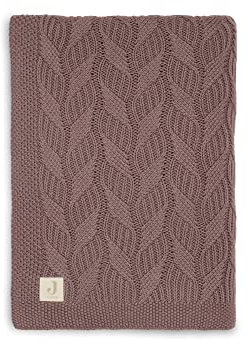 Jollein 516-511-66036 Baby Blanket 75 x 100 cm Spring Knit Chestnut