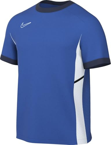 Nike Academy 25 Haut De Foot À Manches Courtes Dri-Fit pour Homme, Royal Blue/Midnight Navy/White/White, FZ9754-463, L