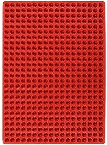 Mini molde de silicona redondo Semi Sphere Gommy Candy Moldes para chocolate Truffles Ganache Jelly Pralines Caramelias Cookies Pet Greats Moldura de hornear decoración de pastel de puntos pequeños