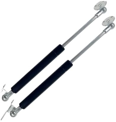 MOLLE A GAS Barre Duomi Universali 300-600mm 300N Molla A Gas Supporto Cofano Bagagliaio Per Porte Auto Caravan Portelli Finestre Barca Bus 2 Pezzi Molle a Gas Pneumatico(300mm)