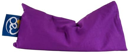 Yoga Mad Organic Cotton Eye Pillow, Color- Purple