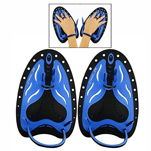 Cisixin Palettes de Main pour Entraînement de Natation