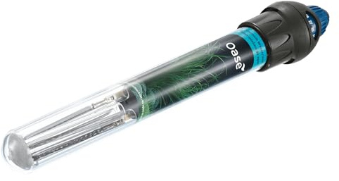 OASE 42699 HeatUp 50 Chauffage d'aquarium avec Support pour Aquarium d'eau Douce et d'eau de mer 50 W
