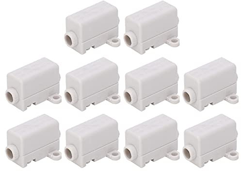 Inline kopplingsdosa 10 st kopplingsdosa T-typ Kabeltråd Elektrisk skarvmaskin ZK-1106 400V 60A Elsladdslådor
