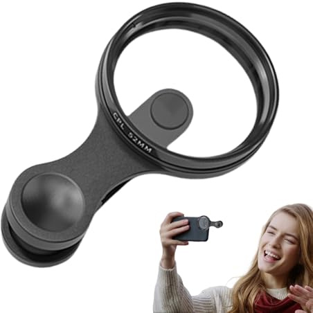 Eventerde Filtro de Lente para Teléfonos Móviles | Filtro de Clip para Cámara De Smartphone - Accesorios de Lente Smartphones Tratamiento para Principiantes Apasionados Profesionales