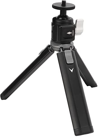SALALIS Ministativ 360° Roterbart Robust Vloggstativ för Filmskapande Bärbar Aluminiumlegering 1 Enhet