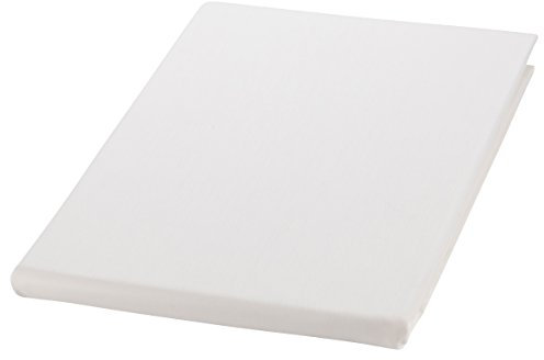 2er Pack MOON Classic Premium Hotel Bettlaken Betttuch Haustuch weiß ohne Gummizug 140g/m² 180x290 cm