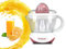 BEPER BP.101H Presse Agrume Electrique – Presse Agrumes pour Oranges et Citrons, Blanc/Rouge