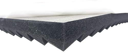 Mousse pyramide de type type Y 100 x 100 x 3 mousse acoustique pour une isolation acoustique efficace