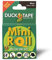 Duck Tape Mini-Rolle, Gaffer- und Rohr-Klebeband, schwarz, hochfest, wasserdicht, Textil-Reparaturband, 25 mm x 10 m