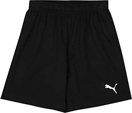 PUMA Unisex Kinder Teamrise Jr Shorts, Puma Black-puma White, 140 EU
