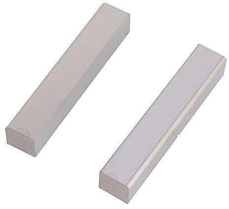 sparefixd Lot de 2 bandes latérales argentées pour tiroir chauffant NEFF