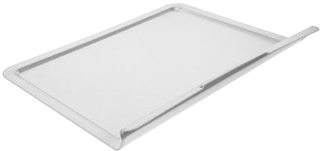 Veemoon Bandeja de Goteo de Hierro 15L 285X230Mm para Horno Eléctrico y Barbacoa Recogegotas Metálico Resistente para Asar y Hornear Bandeja Reutilizable para Cocina y Parrilla