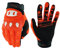 Seibertron Handschuhe Unisex BMX MX ATV MTB Rennrad Mountainbike Fahrrad Offroad/Dirtbike für Straßenrennen und Motorcross Sport mit Touch-Erkennung Vollfinger Design Fluo Orange M