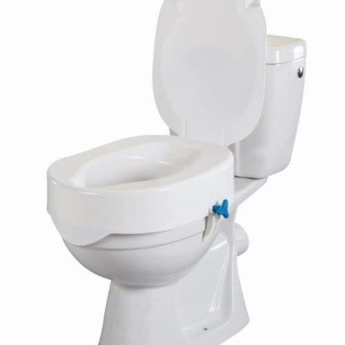Elevador WC Rehotec 7cm con clips, con tapa ref AF97208