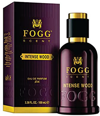 Fogg Intense Wood | Fogg Intense Wood Men Long-Lasting Eau de Parfum | Holziger und Moschusduft | Parfüm für Herren 100 ml Made in Dubai | Sapphire's Choice