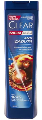 Clear Shampoo Men Anti-Caduta 225ml, 225ml