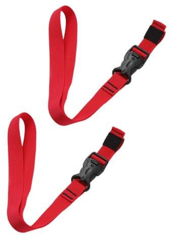 Holibanna 2pièces Sangles De Rangement Nylon avec Boucle Ceintures De Liaison Multifonctionnelles pour Camping Et Voyage