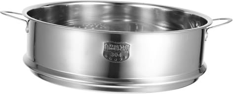TOPBATHY Stainless Steel Steaming Basket 12 Inch Multi-Functional Kitchen Steamer for Vegetables Seafood Dumplings and More Home Cooking Rack