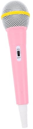 GLSTOY Mini Boys and Girls Microphone Toy Plastic Fake Microphone Stage Interview Prop