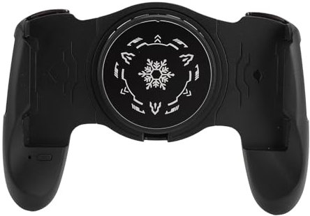 Goshyda Mobile Game Controller, 5.3-6.9in Retractable Snap, Heat Dissipation Gamepad with Joystick Remote Grip Shooting Aim Keys, Low Noise