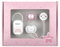 Mi Pipo – Set Dos Chupete Bebe Personalizados + Chupetero Personalizado + Portachupetes Mis Imprescindibles | Pack Regalos Bebes Recien Nacidos, Libre BPA, Suave, Cómodo, Seguro | Arcoirish Blush