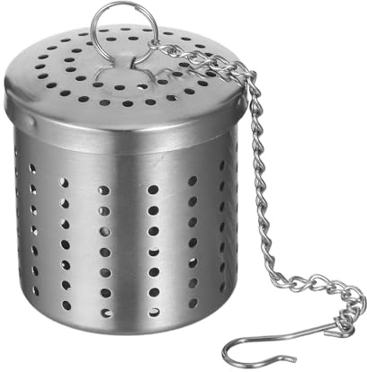 PAMINGONO Cesta de Filtro Pequeña de Acero Inoxidable 304 para Especias y Condimentos Colador Multiusos para Infusión de Té de Hojas Sueltas Utensilio de Cocina Práctico y Seguro para Uso