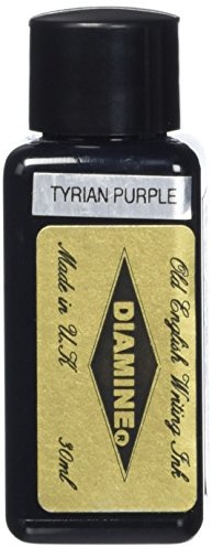 Diamine 30ml Tyrian Purple fountain pen ink bottle