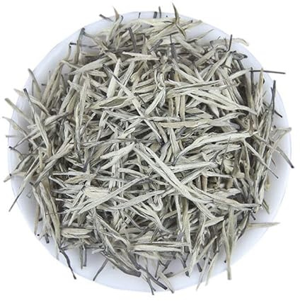500g Bon Thé Vert Cheveux Blancs Thé Argenté en Feuilles Thé Organique de Chine Aliments Verts sans Additifs Thé Vert