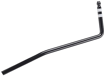 Yctze In Line Electric Guitar Tremolo Arm, Metal Multifunctional Whammy Bar, Expressive Playing Tremolo for Various Electric Guitars, Durable Metal Construction (Black)