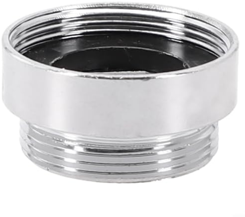 NexRen Connettore aeratore con filettatura esterna in ottone compatibile con le dimensioni comuni del rubinetto della cucina per la riduzione dell'acqua (filettatura interna 18 mm-22 mm)
