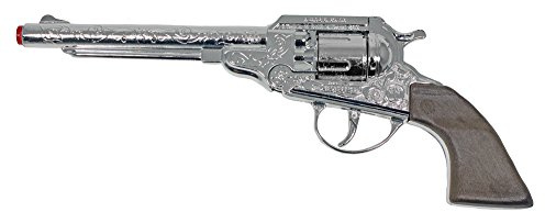 Pistola giocattolo finta cow boy sceriffo in metallo