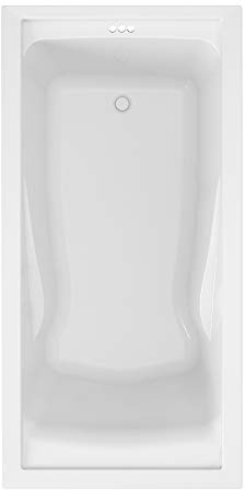 American Standard 7236V002.020 Evolution 72 x 36-Inch Deep Soak Drop-In Bathtub, White