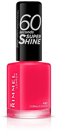 Rimmel London, 60 Seconds Super Shine, Colección Tom Daley, Esmalte de uñas, 070 Back To Basics, 8 ml