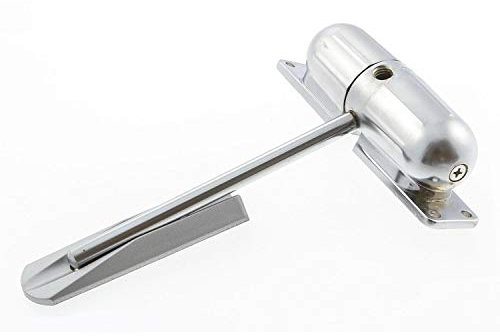 Sterling DCSC217B Chiudiporta in Cromo Satinato, Montaggio Superficiale, Caricato a Molla