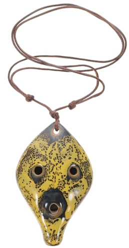 ibasenice Blattförmige Ocarina Für Junge Mädchen Ocarina Musikinstrument Für Anfänger Langlebig Und Leicht Zum Üben Für Besondere Anlässe