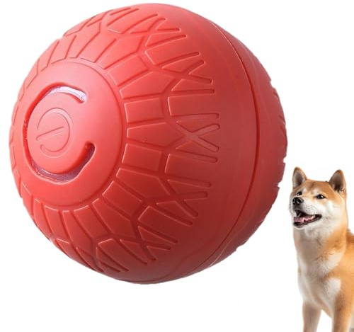 Nuova palla interattiva per cuccioli, giocattolo intelligente per cani, giocattolo intelligente per cani, giocattolo elettronico intelligente ricaricabile per cuccioli di taglia piccola, media e