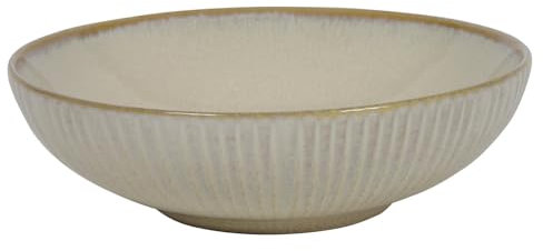 Piatto profondo Coastal Lines Ocean Beige ø 18 cm - 6 pezzi