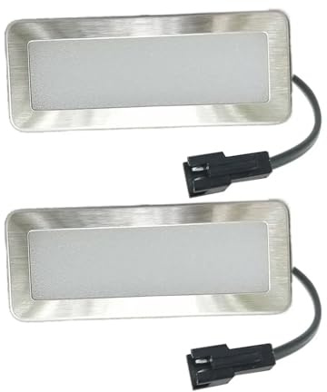 eufeifeiegds Lampe de cuisinière encastrée à LED 70 mm, 1,5 W, 12 V CC, for armoire cuisine, four, hotte, filtre fumée