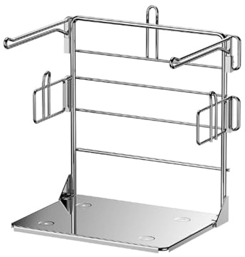Cesta de almacenamiento plateada para supermercado, dispensador de bolsas de plástico, soporte de pared de metal, organizador de bolsas de la compra