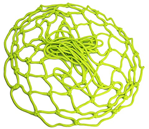 ECVGHD 12 spännen flätad nylon lysande basketbollnät sporttillbehör