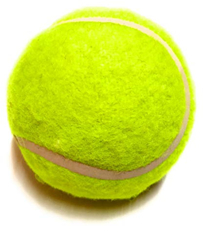 Kalindri Sports Pelota de tenis de cricket de goma ligera, color amarillo, paquete de 3