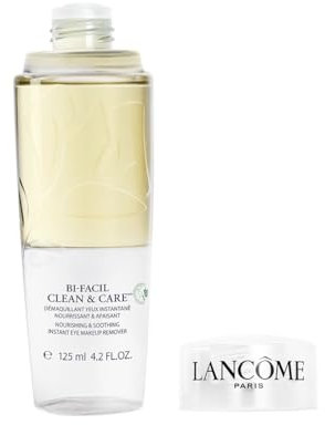 Lancôme Bi-Facil Yeux Clean & Care Augen-Make-up-Entferner, 2-Phasen Remover, sanft & pflegend für empfindliche Augen, 125ml