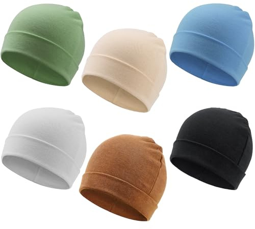 DRESHOW Bebé Beanie Sombrero para Unisex Gorro de Recién Nacidos Niño Pequeño Sombrero Hospital Cálido para Bebés Niños y Niñas de 0-6 Meses