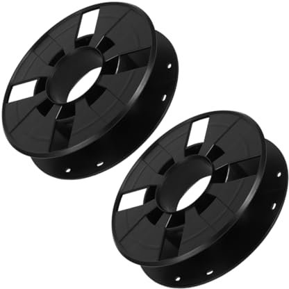 Gadpiparty 2pièces Lot De Enrouleurs De Cordon Pour Filaments Impression Enrouleur De Rangement De Cordon Tuyau Bobine De Portable
