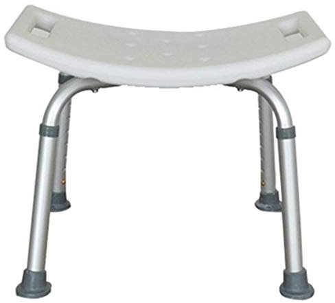 RUHEN Asientos y taburetes de Ducha, taburetes de baño para Ducha Taburete de baño Antideslizante Antiguo, Soporte de Aluminio