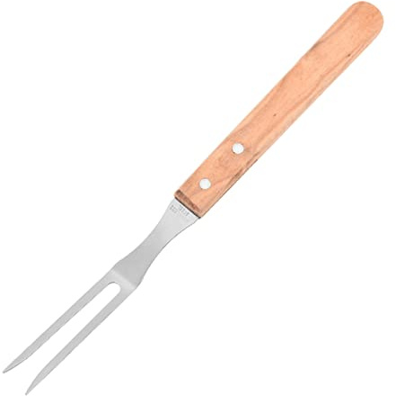 Guaber Forchetta per Carne da 13 Pollici Cottura in Acciaio Inossidabile Resistente Barbecue da Cucina Chef Lungo Cucina