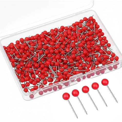 300 PCS Cork Board Pins, Pin Board Pins for Notice Boards Office | Notice Board Pins, Decorative Push Pins for Cork Board Bulletin Board Photo Display Accessories