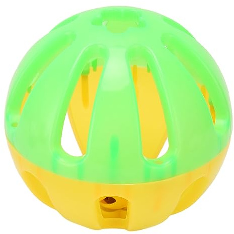 SUNGOOYUE Bola de Golosina para Pollo, Alimentador de Verduras de Plástico, Juguete de 11 Cm, 4,3 Pulgadas, Soporte para Frutas Colgante, Alimentación Lenta para Gallinas, Gallinero, Ganso, Pato y